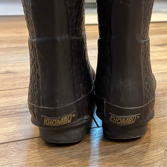 Khombu tall rain boots - Picture 3 of 10